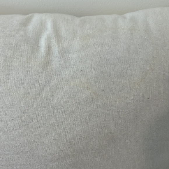 White Embroidered Pillow - Picture 4 of 4